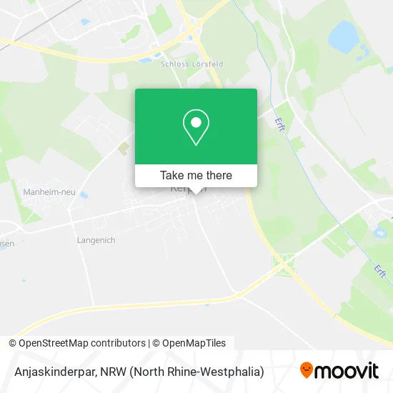 Карта Anjaskinderpar