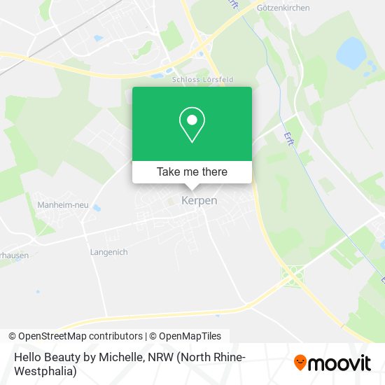 Hello Beauty by Michelle map