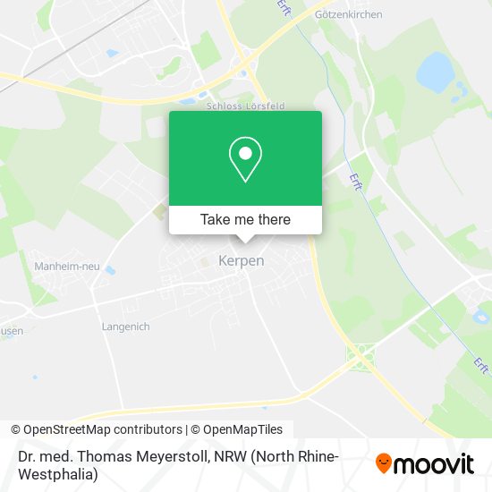 Dr. med. Thomas Meyerstoll map