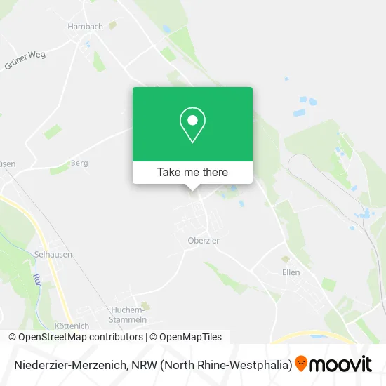 Карта Niederzier-Merzenich