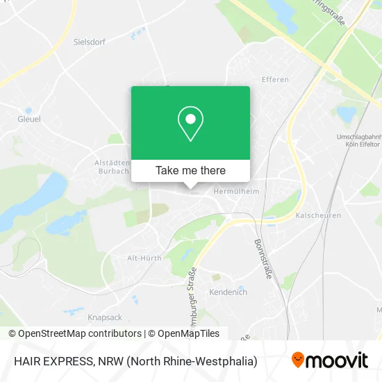 Карта HAIR EXPRESS