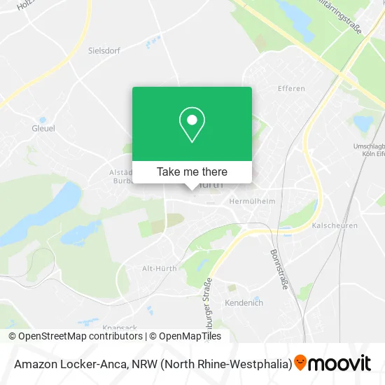 Карта Amazon Locker-Anca