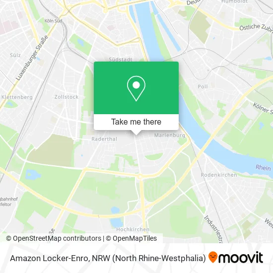 Карта Amazon Locker-Enro
