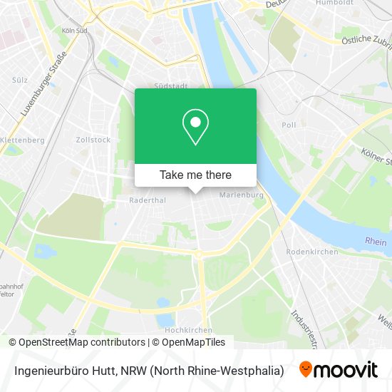 Ingenieurbüro Hutt map