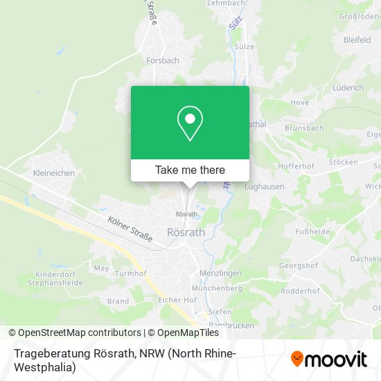 Trageberatung Rösrath map