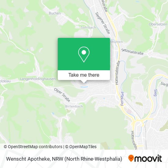 Wenscht Apotheke map