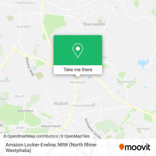 Карта Amazon Locker-Eveline