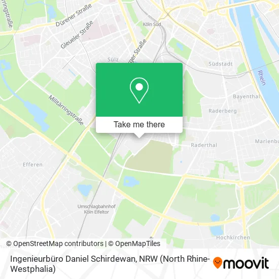 Карта Ingenieurbüro Daniel Schirdewan