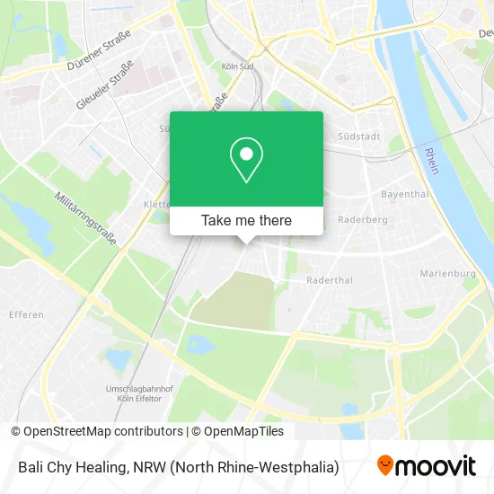 Карта Bali Chy Healing