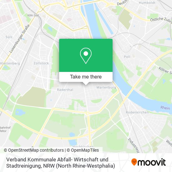 Verband Kommunale Abfall- Wirtschaft und Stadtreinigung map