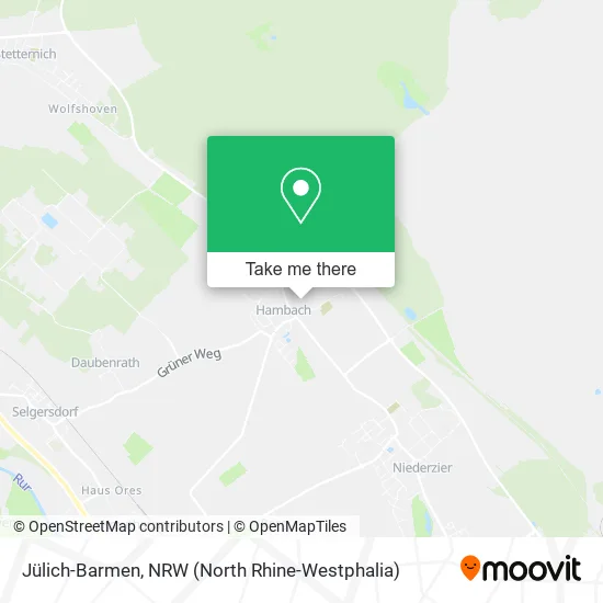 Карта Jülich-Barmen