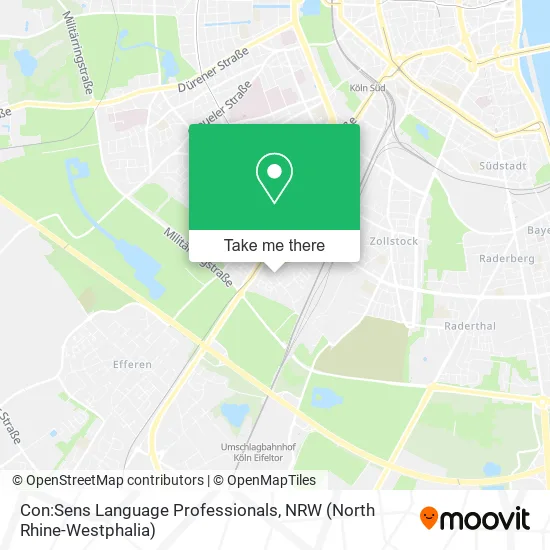 Карта Con:Sens Language Professionals