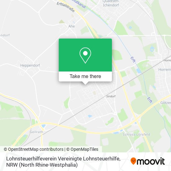 Lohnsteuerhilfeverein Vereinigte Lohnsteuerhilfe map