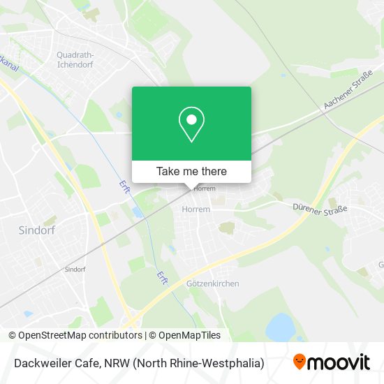 Dackweiler Cafe map