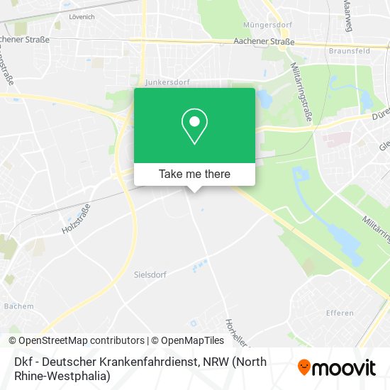 Dkf - Deutscher Krankenfahrdienst map