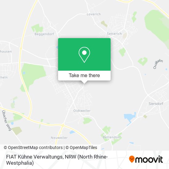 FIAT Kühne Verwaltungs map