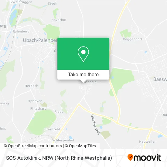 Карта SOS-Autoklinik