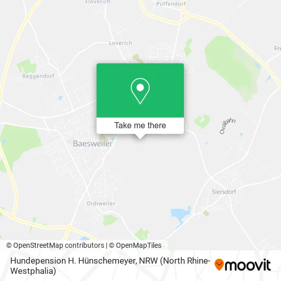 Hundepension H. Hünschemeyer map