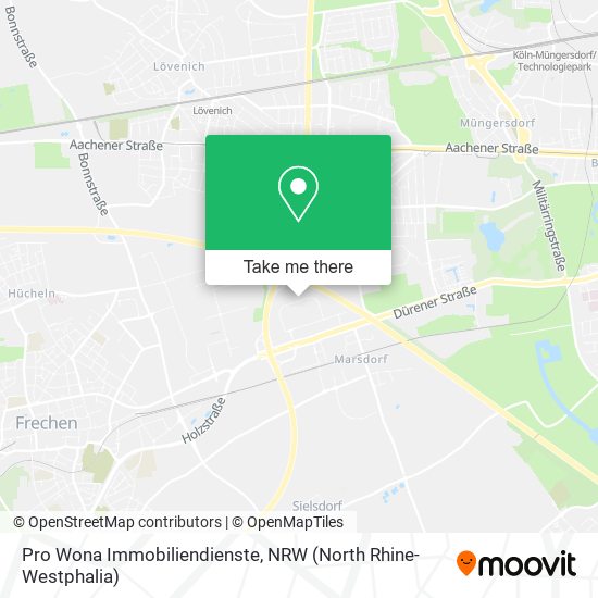 Pro Wona Immobiliendienste map
