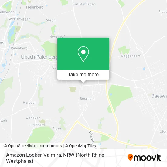 Карта Amazon Locker-Valmira