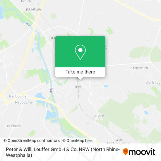 Peter & Willi Leuffer GmbH & Co map