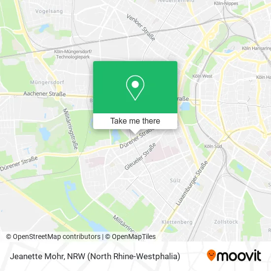 Карта Jeanette Mohr