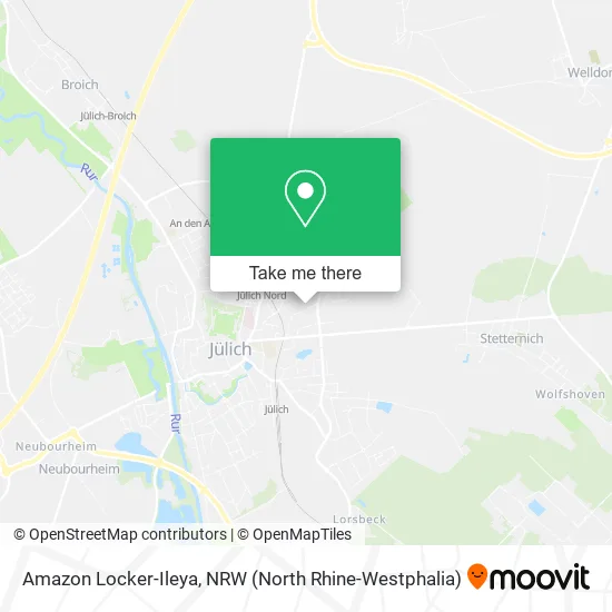 Карта Amazon Locker-Ileya