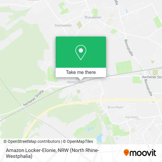 Карта Amazon Locker-Elonie