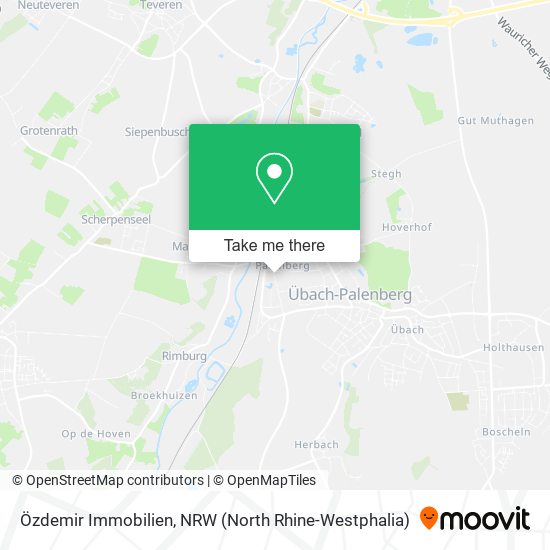 Özdemir Immobilien map