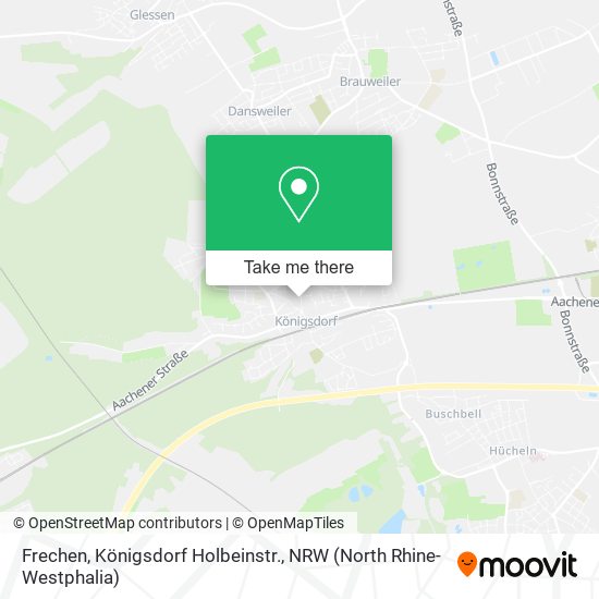 Frechen, Königsdorf Holbeinstr. map