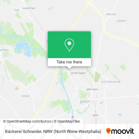 Карта Bäckerei Schneider