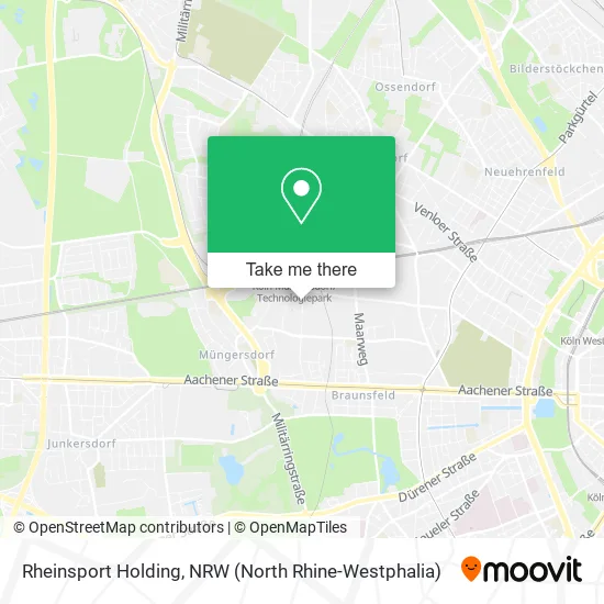 Карта Rheinsport Holding