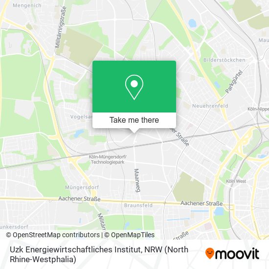 Uzk Energiewirtschaftliches Institut map