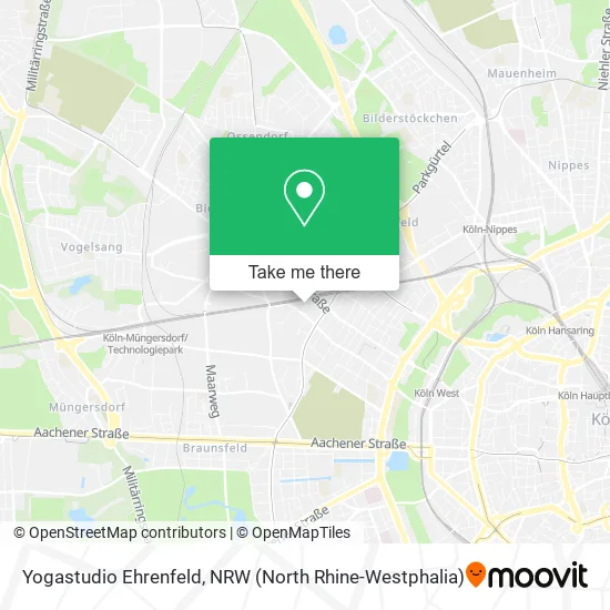 Карта Yogastudio Ehrenfeld