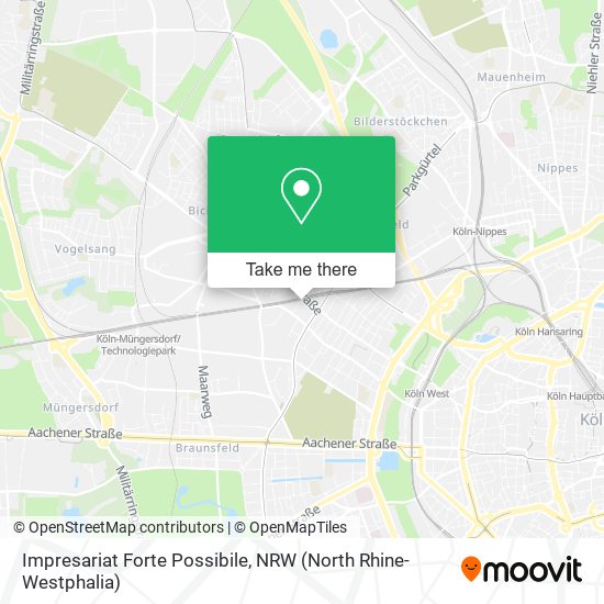 Impresariat Forte Possibile map