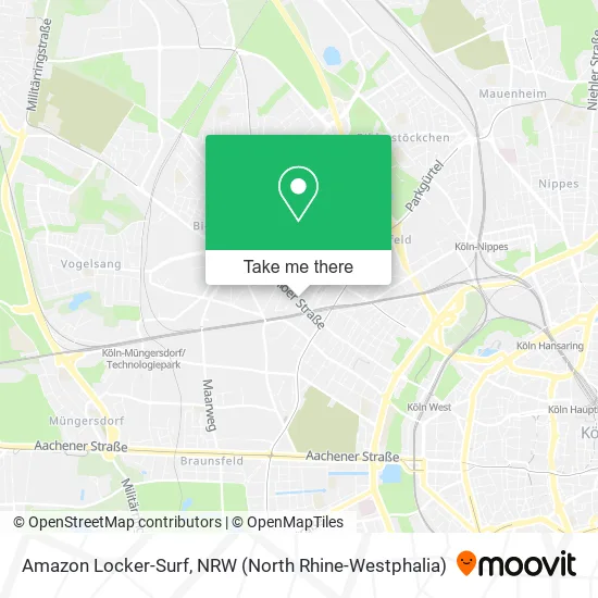Карта Amazon Locker-Surf