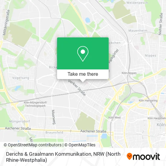 Карта Derichs & Graalmann Kommunikation