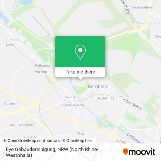 Eye Gebäudereinigung map