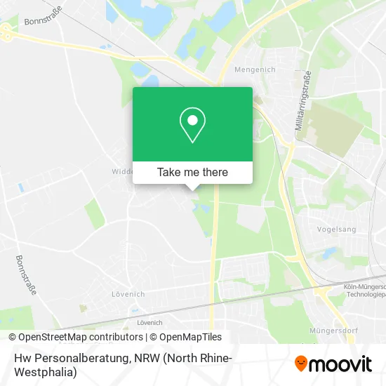 Карта Hw Personalberatung