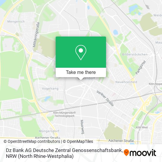 Dz Bank AG Deutsche Zentral Genossenschaftsbank map