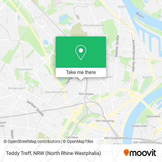 Карта Teddy Treff