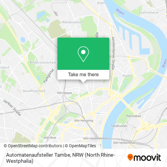 Карта Automatenaufsteller Tambe