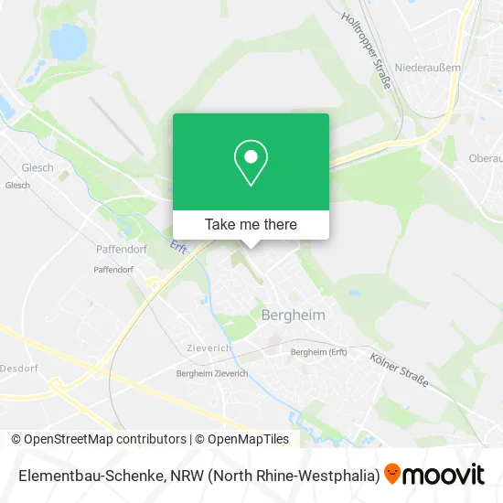 Карта Elementbau-Schenke