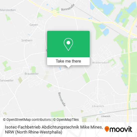 Карта Isotec-Fachbetrieb Abdichtungstechnik Mike Mines