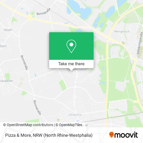 Карта Pizza & More