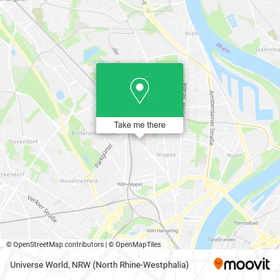 Карта Universe World