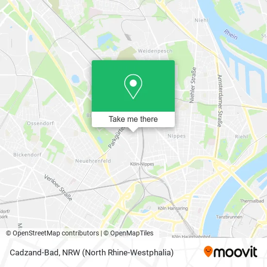 Карта Cadzand-Bad