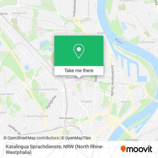 Katalingua Sprachdienste map