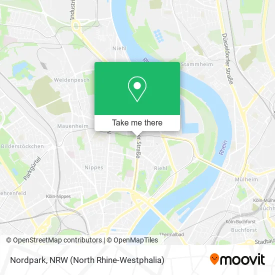 Карта Nordpark