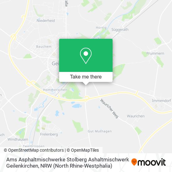 Ams Asphaltmischwerke Stolberg Ashaltmischwerk Geilenkirchen map